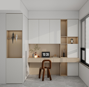 Tavolo da studio in legno con cassetti e armadi per mangiare all'ingrosso scrivania moderna per studenti di lusso - Product Image 1