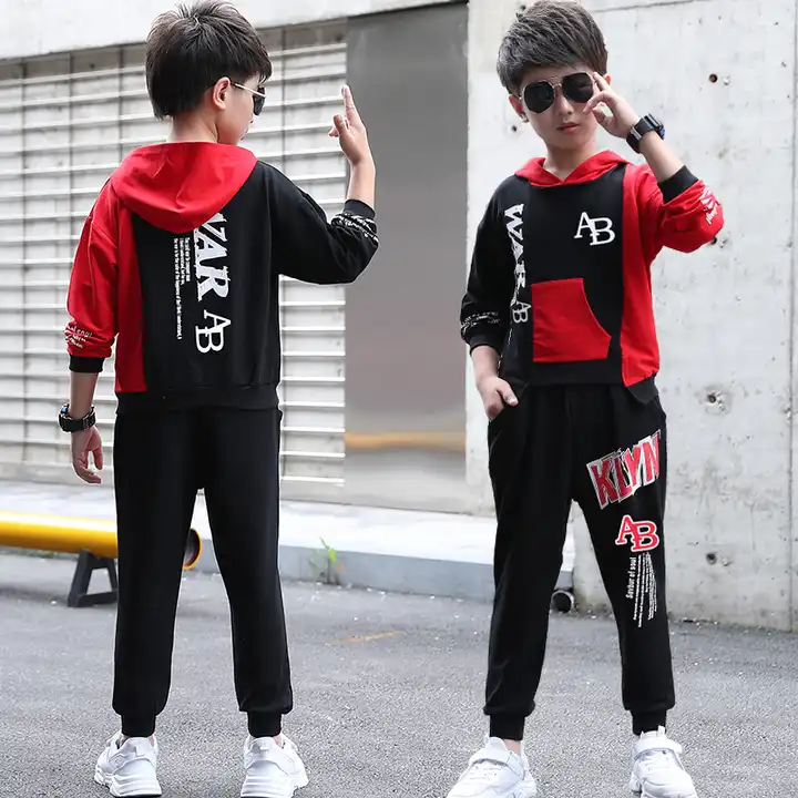 Loose Black Shirts For Boys Long Sleeves Hip Hop Clothes Striped Pants  Girls Street Dance Performance Outfit Concert Wea Color coat size 180cm