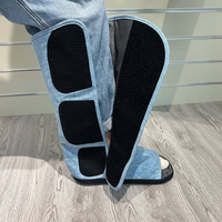 Bottes de massage des pieds sans fil à ondes pneumatiques, masseur portable pour les pieds, chaussures de massage chauffantes sur mesure