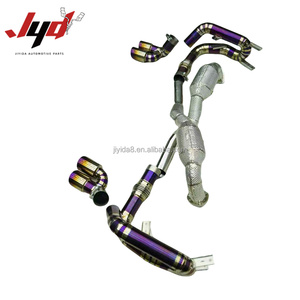 Échappement sans catalyseur en titane OEM d'usine + échappement arrière pour Porsche 996 3.4L sans silencieux - Product Image 5