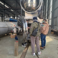 Autoclave à vapeur industrielle en acier inoxydable personnalisée, machine de stérilisation horizontale à immersion dans l'eau pour maïs sucré