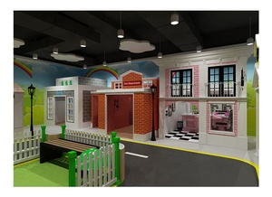 Attrezzatura Commerciale per Parco Giochi al Coperto per Bambini, Design Personalizzato, Casa Gioco per Giochi di Ruolo 'La Mia Città' - Product Image 5