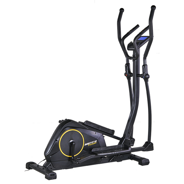 Factory High Quality Fitness Magnetic Exercise Bike & Elliptical Machine with 4kg Flywheel 24 Resistance Levels Steel Frame