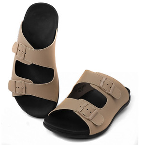 Chaussure de santé pour hommes, sandales de haute qualité, Support d'arc, sandales à Design, matériau en cuir, mode - Product Image 5