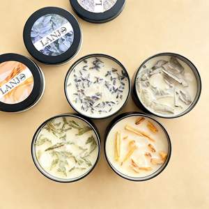 Bougie artisanale non toxique hautement parfumée à la cire de soja, sauge blanche, lavande, cèdre et Palo Santo, pour Pâques, mariage, Ramadan, purification énergétique - Product Image 6