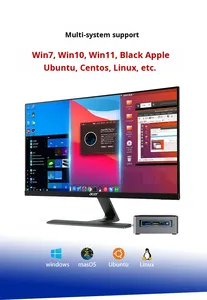 Intel Micro Office Mini PC con Intel Core I7 4GB GDDR4 Memoria de <span class=keywords><strong>video</strong></span> Quad Core <span class=keywords><strong>DDR4</strong></span> RAM SSD Windows 10 1 año de garantía Nuevo - Product Image 4