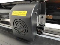 Precio de fábrica, Mini Ki-375 de escritorio con cortador de vinilo láser, trazador de corte barato para Flex PVC EVA, pegatina de vinilo para coche