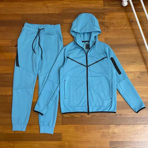 Chándales Deportivos Ajustados para Hombre, con Logotipo Personalizado, de Forro Polar Técnico, con Costuras Laterales, Chándal de Forro Polar Técnico, Chándal de Forro Polar para Invierno - Product Image 6