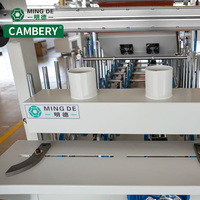 Machine polyvalente de revêtement de contreplaqué à colle froide Applications polyvalentes Machines pour le travail du bois Machine d'emballage de profilés en placage de bois