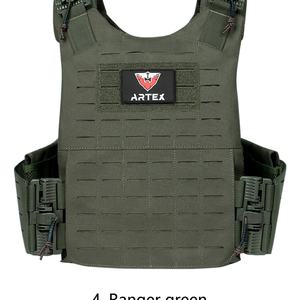 Chaleco Táctico Portaplacas Oxford de Alta Calidad, Corte Láser MOLLE, Chaleco Protector Impermeable, Camuflaje CP - Product Image 5