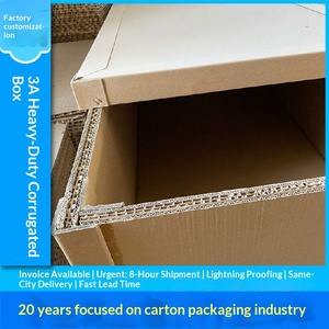 Heavy Duty 3A 7-Ply Corrugated Boxes for Fridge AC <b>Washer</b> TV Furniture - Product Image 4