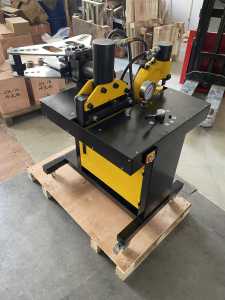 VHB-200A Hydraulic Busbar Processing <b>Machine</b> Industrial Automatic Multi-Functional for Cutting Bending <b>Punching</b> Busbars ≤ 200mm - Product Image 6