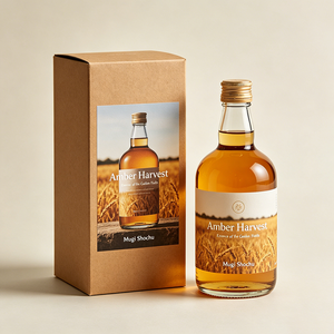 Caja de Cartón Ecológica con Tapa y Base Personalizadas con Logotipo, Impresión UV, Caja de Embalaje al por Mayor para Shochu de <span class=keywords><strong>Cebada</strong></span> Auténtico - Product Image 1
