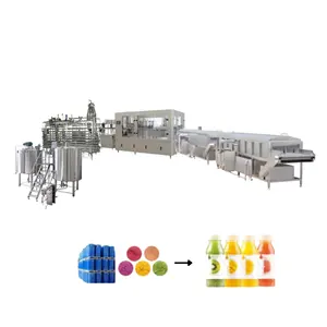 Flavored Ginger Pineapple Cashew Apple Concentrated Juice Production Line