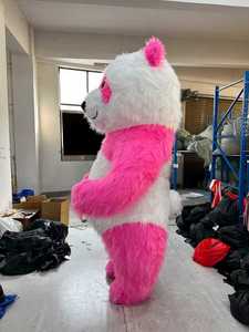 Efun MOQ 1 PCS Disfraz <span class=keywords><strong>de</strong></span> Mascota <span class=keywords><strong>de</strong></span> Panda Rosa Personalizado Profesional, Disfraz <span class=keywords><strong>de</strong></span> Personaje Animal para Fiesta - Product Image 5
