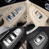 Remplacement du capuchon du bouton de commande de la fenêtre de la porte de voiture W205/W253/W213/W293/W222 pour Mercedes Benz Classe C/E/GLC/S, matériau PC+ABS