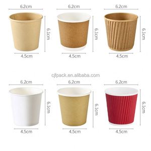 <b>Double</b> <b>Wall</b> Biodegradable 22 oz Craft Paper Hot <b>Coffee</b> <b>Cup</b> with Custom Logo and Holder for Wine & Carbonated Drinks - Product Image 5