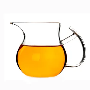 แก้ว Gong Dao Bei สำหรับพิธีชงชาแบบดั้งเดิมของจีนชาไห่ถ้วยใส่เหยือกนมขนาด300มล./12ออนซ์