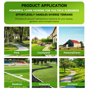 Falciatrice a flagelli cingolata per la gestione dei campi, con altezza di taglio regolabile, doppio motore brushless e telecomando - Product Image 5