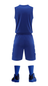 Grosir kaus basket pria dan wanita polos kualitas tinggi kustom Jersey olahraga basket - Product Image 6