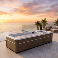Virlux V8002 Acryl-Spa-Pool für Erwachsene, 5,9 m, rechteckig, langlebig & umweltfreundlich