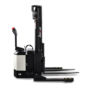 Apilador eléctrico de alto rendimiento con capacidades de 1,4 toneladas, patas laterales a horcajadas - Product Image 2