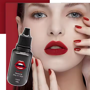 Tinte Labial Cosmético Personalizado de 10 ml en Envase de PE, Pigmento para Delineador Labial, Etiqueta, Caja, Rojo Mate, Rosa, Henna Permanente de 3 a 7 Días, Maquillaje Labial, <span class=keywords><strong>James</strong></span> <span class=keywords><strong>Charles</strong></span> - Product Image 6