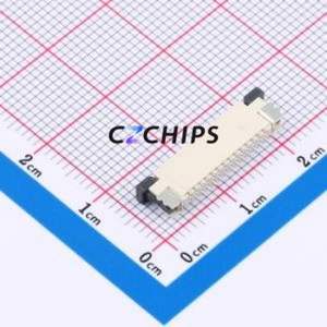 FPC-1.0AX-14PWCR-H25 FFC/FPC Connector SMD,P=1mm,Horizontal Mount Connector Drawer Type Bottom Contact 14P 1mm - Product Image 2