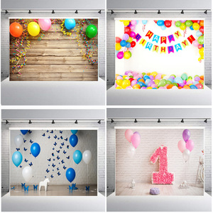 Toile de fond d'anniversaire de dessin animé bon marché et peu coûteuse pour les décorations de fête d'anniversaire des enfants de 1, 2 et 3 ans, décoration de bannière pour baby shower. - Product Image 4