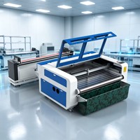 Machine de découpe laser LaserMen 1610 à alimentation automatique pour tissus, bois et caoutchouc, prend en charge les formats graphiques AI, fabriquée en Chine