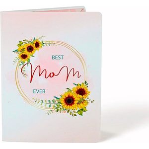 Paquete de Tarjetas de Felicitación Pop-Up 3D para el Día de la Madre, Diseño de Flor de Margarita, Regalo de Papel Artesanal para Mamá - Product Image 4