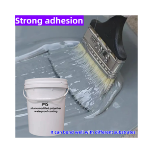 Revêtement imperméable <span class=keywords><strong>MS</strong></span> résistant aux UV et à haute élasticité Revêtement imperméable au silane modifié aux polymères <span class=keywords><strong>MS</strong></span> pour toitures en béton - Product Image 2
