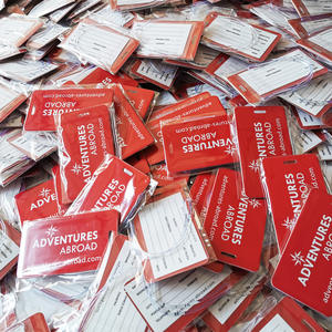 Etiqueta de Equipaje de PVC con Correa de Bucle y Logotipo Personalizado, Etiquetas de Viaje, Etiqueta de Equipaje con Logotipo Personalizado, Etiquetas de Bolsa de PVC Rígido - Product Image 4