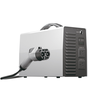 Fabricant de chargeur portable 7 kW V2L GBT, chargeur-déchargeur bidirectionnel AC vers DC, version européenne <span class=keywords><strong>Tesla</strong></span> - Product Image 1