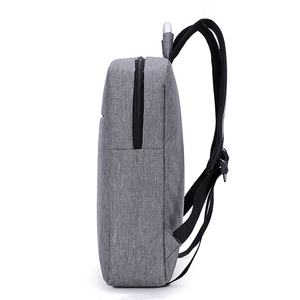 Nueva Casual Simple estudiante <span class=keywords><strong>de</strong></span> la Universidad <span class=keywords><strong>de</strong></span> la escuela mochila impermeable ligero computadora portátil mochila - Product Image 3