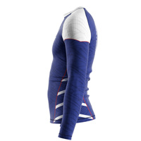 Rashguard à manches longues compressif, extensible dans 4 directions, anti-irritation, séchage rapide pour le rame, le pagaie et le canoë