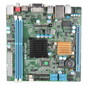 Placa base E350TE1 <span class=keywords><strong>AMD</strong></span> Mini-ITX con <span class=keywords><strong>AMD</strong></span> APU E350 fusion <span class=keywords><strong>ATI</strong></span> <span class=keywords><strong>Radeon</strong></span> HD6250 VGA DVI HDI Full 1080P HD Play - Product Image 2