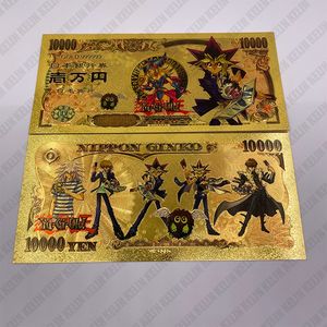 Collection de 5 designs, cadeau, <span class=keywords><strong>carte</strong></span> d'anime japonaise <span class=keywords><strong>Yu</strong></span>-<span class=keywords><strong>Gi</strong></span>-<span class=keywords><strong>Oh</strong></span>, billet de banque plaqué or 24 carats - Product Image 1