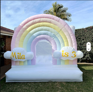 Location de château gonflable en PVC personnalisé commercial pour les fêtes, les mariages et les réunions de famille - Product Image 3