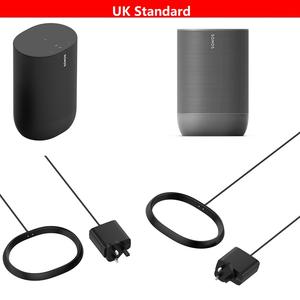 Kingsmax แท่นชาร์จสำหรับ <span class=keywords><strong>SONOS</strong></span> <span class=keywords><strong>move</strong></span> อะแดปเตอร์แท่นชาร์จเร็วสำหรับลำโพงอัจฉริยะ <span class=keywords><strong>SONOS</strong></span> <span class=keywords><strong>move</strong></span> - Product Image 2