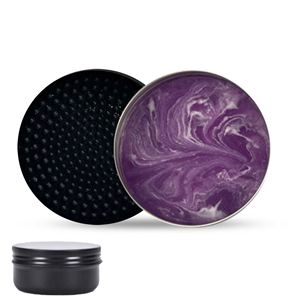 Savon Nettoyant 2-en-1 pour Pinceaux, Solide, en Silicone, Nettoyant pour Pinceaux de Maquillage, Savon Végétalien pour Pinceaux de Maquillage avec Tampon, Emballage Boîte - Product Image 4