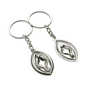 大人気！クリエイティブ メタル製 男性器 キーホルダー 3Dディルド セクシー ペニス キーリング 女性へのギフト 男性向けキーチェーン - Product Image 5