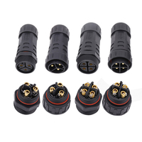 Connecteur d'alimentation étanche IP68 M29 35A 2/3/4 broches, assemblage mâle/femelle, prise et douille pour batterie de véhicule électrique, vélo électrique, onduleur solaire