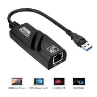 Adaptateur Ethernet Gigabit USB 3.0 à 1000 Mbps, adaptateur réseau LAN RJ45, convertisseur sans pilote pour ordinateur portable PC Windows Mac Linux