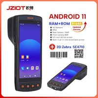 Terminal PDA robuste 6000mAh Appareil portable 4G LTE Ordinateur mobile avec imprimante thermique Disponibilité en stock
