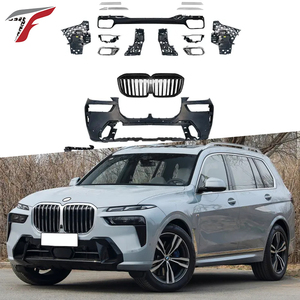 Actualización a <span class=keywords><strong>X7M</strong></span> 2022 + Kit de carrocería de parachoques delantero de parachoques trasero para <span class=keywords><strong>BMW</strong></span> X5 G05 2019-2021 - Product Image 1
