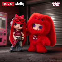 Mainan Grosir Lintas Negara POP MART Molly Yuqi Seri 1/8 Action Figure, untuk Koleksi dan Hiasan Meja