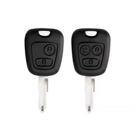 Étui pour clé de voiture emote pour Peugeot 206 207 307