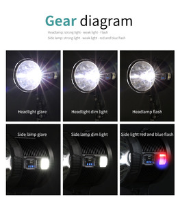 Cầm Tay 1000M Dài Phạm Vi P70 LED Đèn Pin Ip65 USB Có Thể Sạc Lại Năng Lượng Mặt Trời Đèn Flash Ánh Sáng Tìm Kiếm Spotlight Cắm Trại Ngoài Trời - Product Image 6