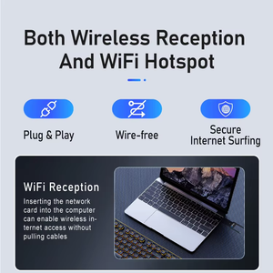 Tarjeta de Red Inalámbrica WiFi de Doble Banda AX900, Amplificador de Señal BT, Adaptador <span class=keywords><strong>USB</strong></span> WiFi 6, Dongle Wi-Fi para Computadora Portátil - Product Image 5